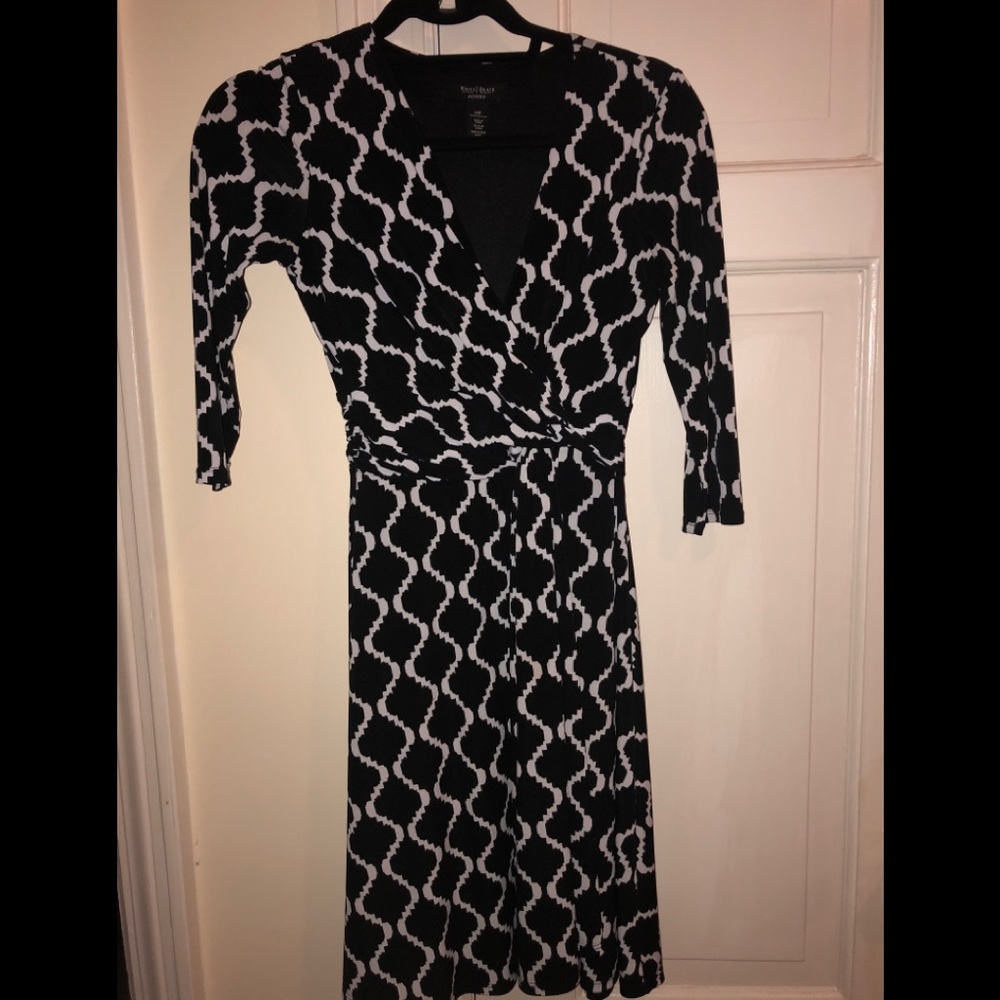 WHBM Quarter Sleeve Wrap Dress